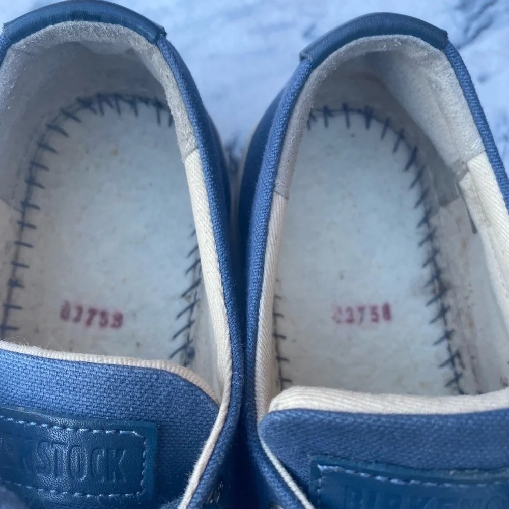 Birkenstock Arran Canvas Blue Sneakers